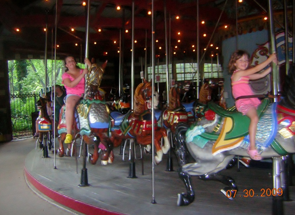 One of the largest carousels in the United States is fun for everyone.