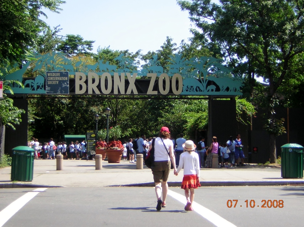 Entering the zoo our first time. We later went back a second time on another visit. Yes, it is that great.